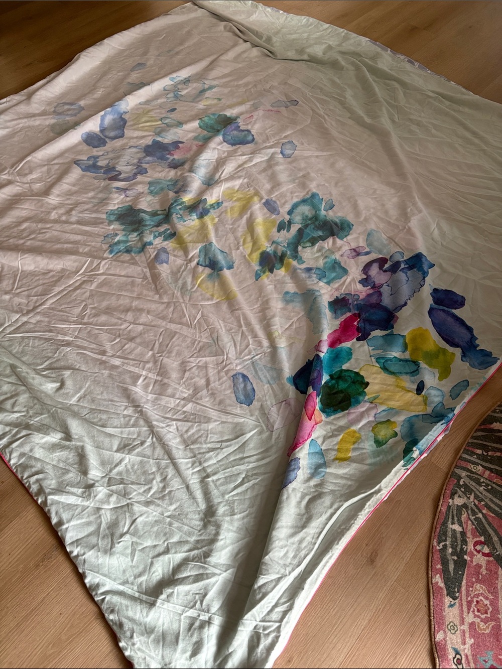 🕷️ bluebellgray King watercolor print duvet cover